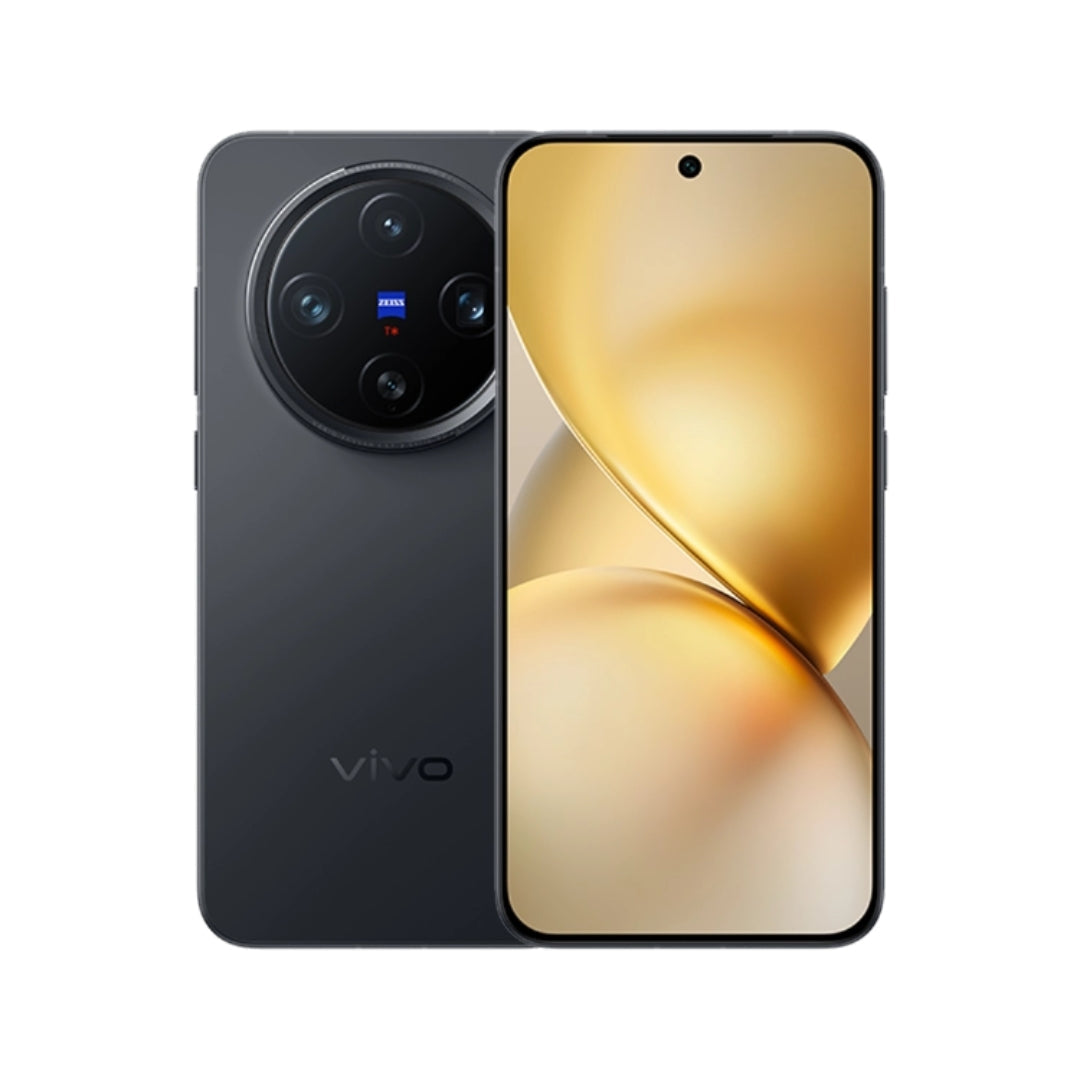 Black Vivo x200 pro mini smartphone on a white background