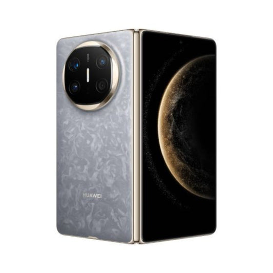 Gray Huawei mate x6 smartphone on a white background