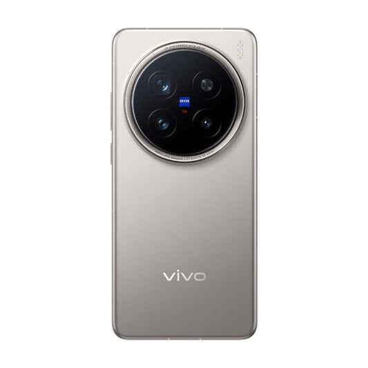 Titanium Vivo x200 pro smartphone on a white background