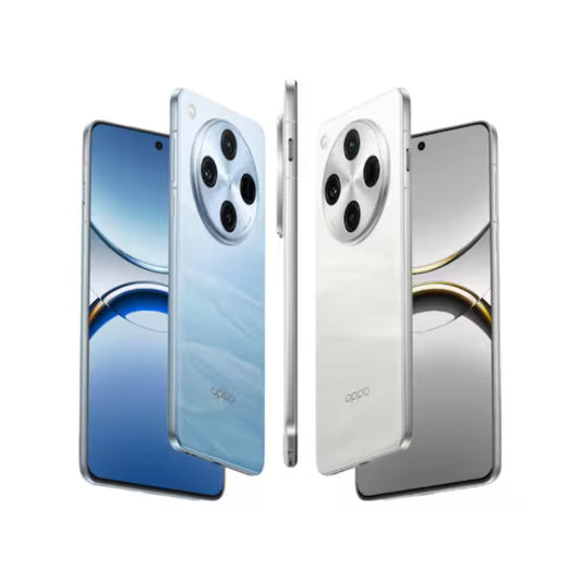 Assortment of Oppo find x8 pro smartphones on a white background