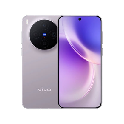 Vivo smartphone showing front and back on a white background